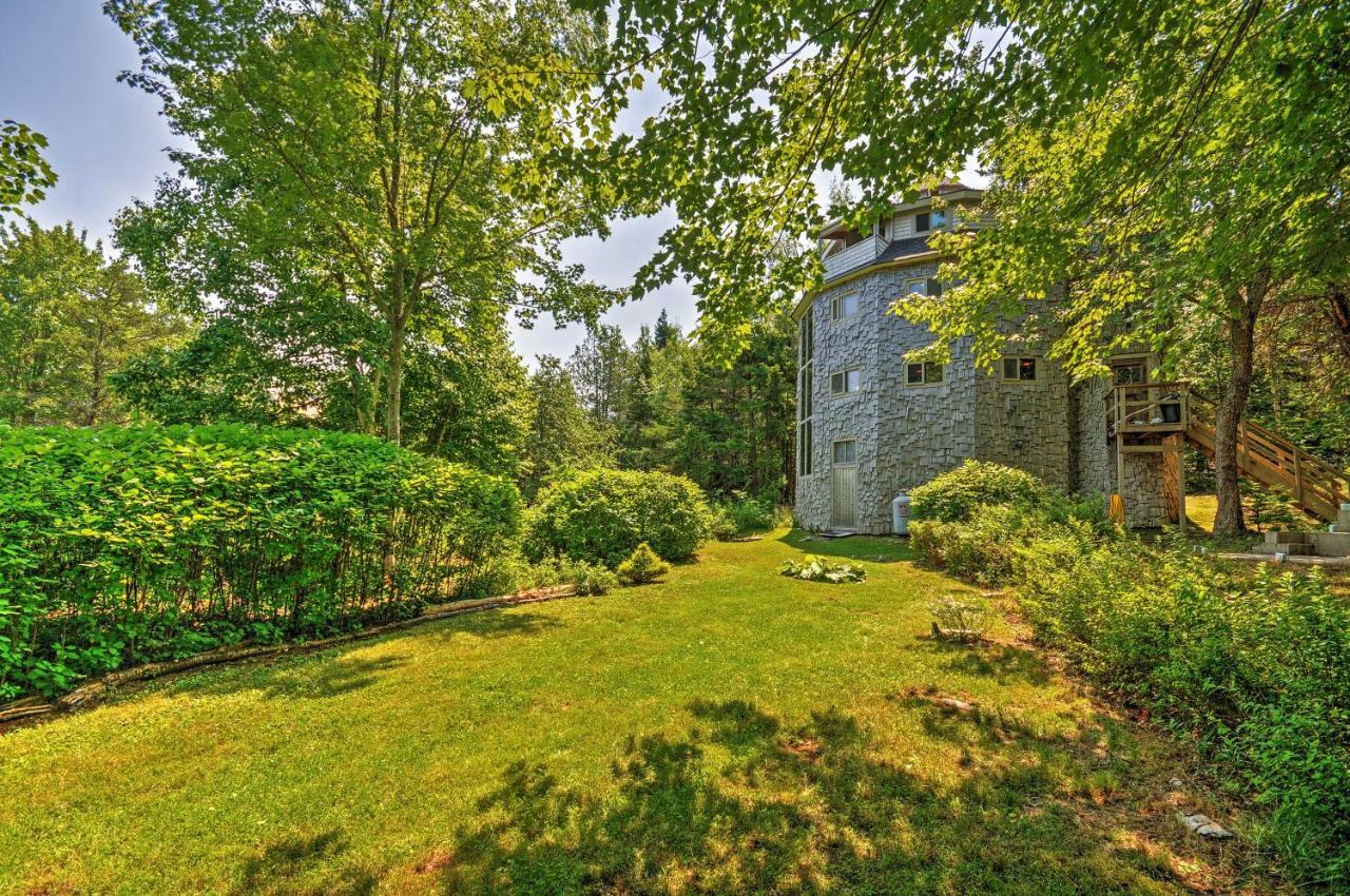 Вілла Dragonwood Castle On Waterfront With Stunning View Prospect Harbor Екстер'єр фото